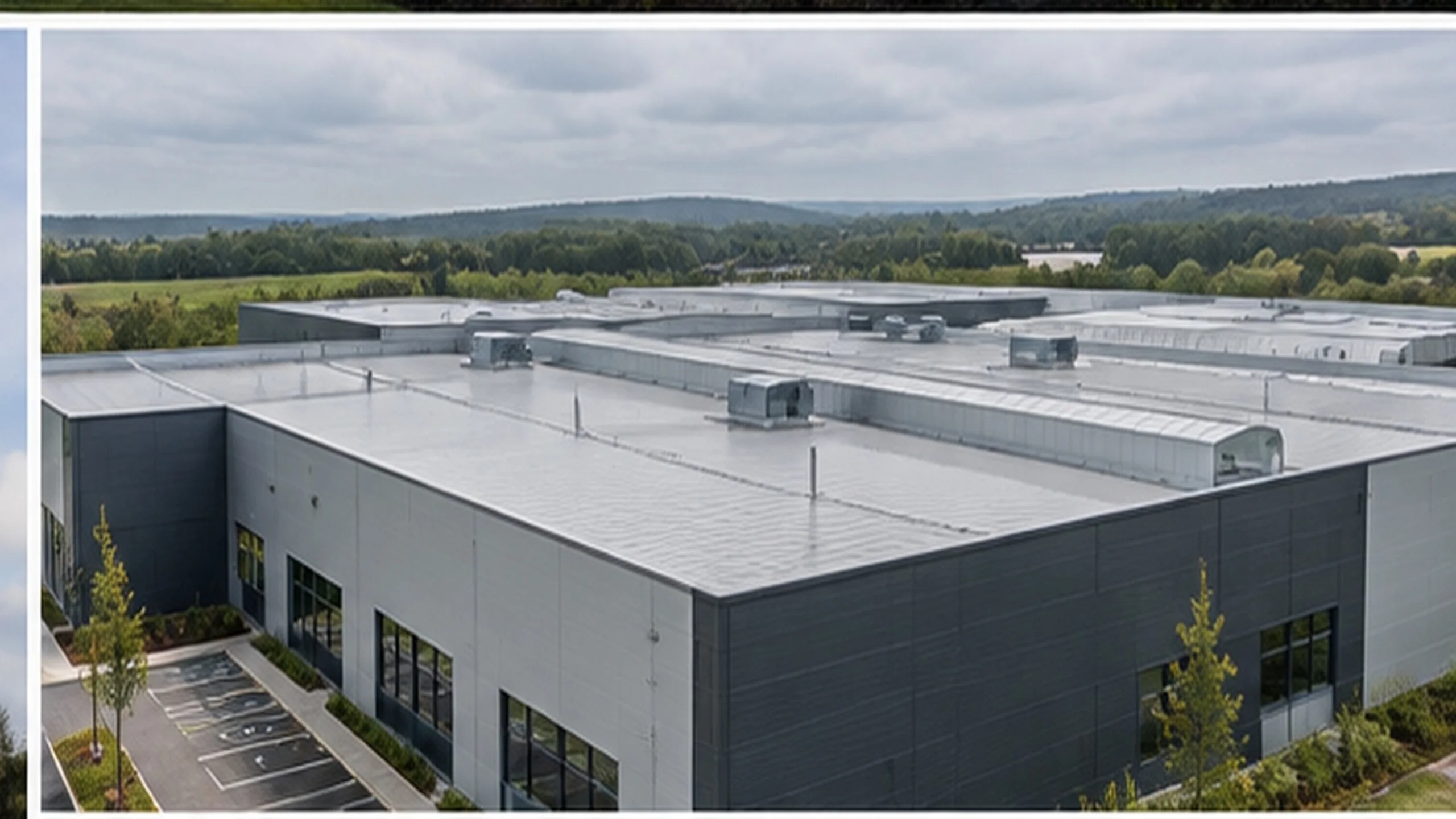Commercial roofing project